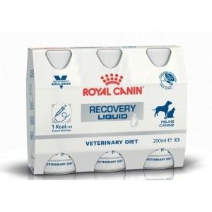 Royal Canin Recovery Cat/ Dog Liquid, 3 x 0.2L (Diete Veterinare - Caini)