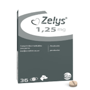 Zelys 1.25 mg, 36 comprimate masticabile pentru caini