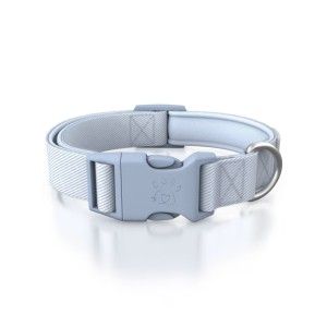 Zgarda Quick Release din policoton ultra-usoara Doctor Totolici, culoare Baby Blue, marimea M (Zgarzi)