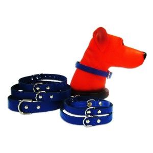 Zgarda Pet Expert Clasic 1,0x27cm Albastru Nr.0