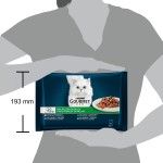 Gourmet Perle Multipack, Vitel & Legume, Iepure, Miel, Pui Provencale, 4 x 85 g (Hrana Umeda - Pisici)