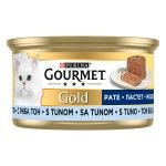 Gourmet Gold Mousse cu Ton, 85 g (Hrana Umeda - Pisici)
