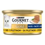 Gourmet Gold Mousse cu Pui, 85 g (Hrana Umeda - Pisici)