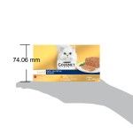 Gourmet Gold Mousse Vita, Curcan, Ficat si Ton, 4 x 85 g (Hrana Umeda - Pisici)
