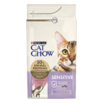 PURINA CAT CHOW Sensitive, Somon, 1.5 kg - front