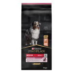 PURINA PRO PLAN ADULT Sensitive Skin, Talie Medie, Somon, 10 kg - front