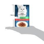 GOURMET PERLE cu Vita, Morcovi, Legume in sos, 85 g (Hrana Umeda - Pisici)