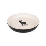 CASTRON CERAMICA NALA ALB-NEGRU 15.5x15.5x2.5CM 180ML/560689/(6/bax)(48/cut) (Castroane)