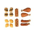 SNACK DOG FAST FOOD BOX CU PUI 260G/523082/(6/BAX)(12/cut) (Delicii - Caini)