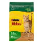 FRISKIES Adult, Pisica Indoor, Pui si Legume, 10 kg (Hrana Uscata - Pisici)
