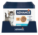 Advance Cat Wet Kitten Pui Multipack, 4x85 g (Hrana Umeda - Pisici)