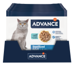 Advance Cat Wet Sterilized Cod Multipack, 4x85 g (Hrana Umeda - Pisici)