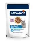 Advance Cat Wet Sterilized Curcan, 85 g (Hrana Umeda - Pisici)
