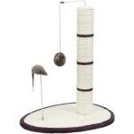 Trixie Stalp Sisal De Zgariat, Cu Jucarii, 40x30 cm/ h: 50 cm, Diverse Culori, 4306 (Jucarii - Pisici)
