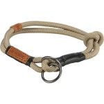 Trixie Zgarda Coarda Be Nordic, L - XL: 55 cm / 13 mm, Nisipiu/Negru, 17294