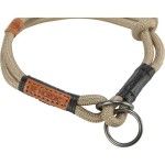 Trixie Zgarda Coarda Be Nordic, S - M: 40 cm / 8 mm, Nisipiu/Negru, 17264