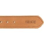 Trixie Zgarda Piele Heartbeat, S - M: 34 - 40 cm / 30 mm, Maro, 19014