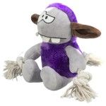 Trixie Jucarie Halloween, Monstru, Plus/ Sfoara cu Sunet, 32 cm, Violet (Jucarii - Caini)