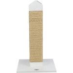 Trixie Sisal Plat cu Stalp Be Nordic Iben, 34 x 34 x 60 cm, Alb, 44744