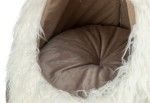 Trixie, culcus tip pestera X-Mas pitic, bej, 927104, 45x47 cm (Perne, paturi, culcusuri, saltele)