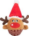 Trixie, jucarie X-Mas ren plus cu zornaitoare, 92525, 6x12 cm (Jucarii - Caini)