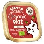 Lily's Kitchen Cat Adult Organic Beef Pate, 85 g (Hrana Umeda - Pisici)