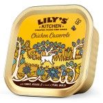 Lily's Kitchen Chicken and Turkey Casserole Tray, 150 g (Hrana Umeda - Caini)