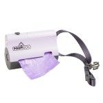 DuvoPlus Dispenser Pungi Igienice, cu LED, 8.5x4x6 cm, Mov (Igiena - Caini)