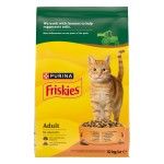 FRISKIES Adult, Pisica, Pui si Legume, 10 kg (Hrana Uscata - Pisici)