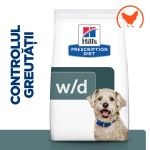 Hill's Prescription Diet Canine w/d Diabetes Management, 1.5 kg - control