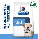 Hill's Prescription Diet Canine d/d Duck and Rice, 1.5 kg - intoleranta