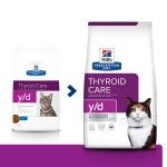 Hill's Prescription Diet Feline y/d Thyroid Care, 3 kg - nou