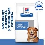 Hill's Prescription Diet Canine Derm Complete, 4 kg - intoleranta