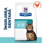 Hill's Prescription Diet Feline t/d, 1.5 kg - dinti