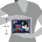 Felix Fantastic Pui, Vita, Iepure, Miel in Aspic Multipack 12 x 85 g (Hrana Umeda - Pisici)