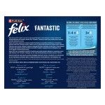 Felix Fantastic Ton, Somon, Cod, Peste Cambula in Aspic, 12 x 85 g (Hrana Umeda - Pisici)