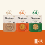 Hrana umeda pisici, Applaws Cat Adult Selectie Pui, Multipack Plicuri, 12 x 70 g (Hrana Umeda - Pisici)