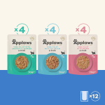 Hrana umeda pisici, Applaws Cat Adult Selectie Peste, Multipack Plicuri, 12 x 70 g (Hrana Umeda - Pisici)