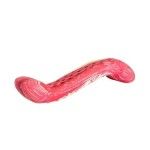 KidDog Jucarie Caini, HipHop, Os Antibacterian, Aroma Friptura Vita, Cauciuc, 11 cm (Jucarii - Caini)