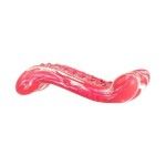 KidDog Jucarie Caini, HipHop, Os Antibacterian, Aroma Friptura Vita, Cauciuc, 13.5 cm (Jucarii - Caini)