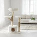 Ansamblu de joaca pisici, Meraki Home, Serene Loft, 59 x 44 x 113 cm