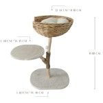 Ansamblu de joaca pisici, Meraki Home, Single Nest, 60 x 40 x 88 cm