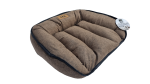 Pat caini si pisici, Aria Marchese Ridanna Cafeniu, L 75x60x22 cm (Perne, paturi, culcusuri, saltele)