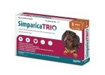 Simparica Trio Caini (5.1 - 10 kg), 1 comprimat masticabil (PRESCRIPTIE NECESARA)