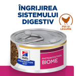Hill's PD Feline GI Biome Chicken & Vegetables Stew, 82 g - digestie