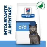 Hill's PD Feline D/D Duck & Pea, 3 kg - intoleranta