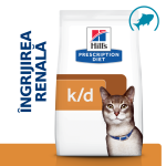 Hill's PD Feline K/D Tuna, 400 g - ingrijire renala