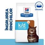 Hill's PD Feline K/D Early Stage, 3 kg - ingrijire