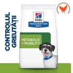 Hill's PD Canine Metabolic + Mobility Mini, 6 kg - control