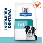 Hill's PD Canine T/D, 10 kg - dentitie